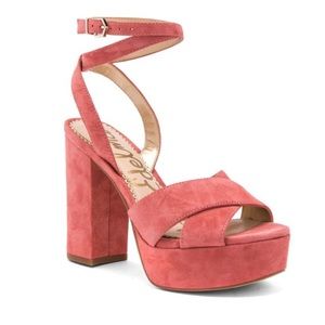 Sam Edelman Mara Platform Suede size 7.5